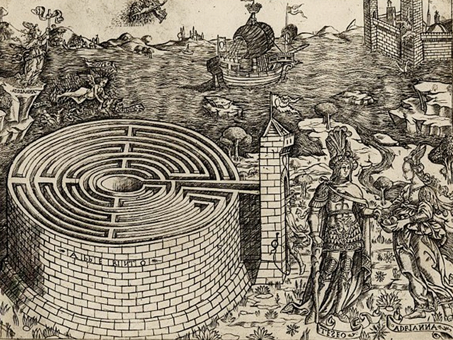 Ariane et le Labyrinthe