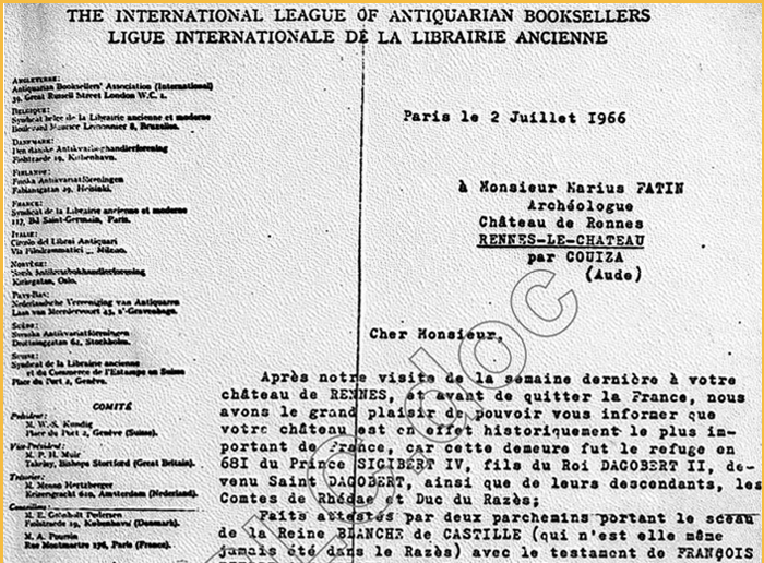 Lettre Fatin